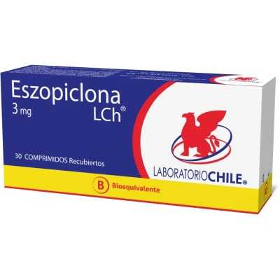 ESZOPICLONA 3MG X30COM CHILE CENABAST 