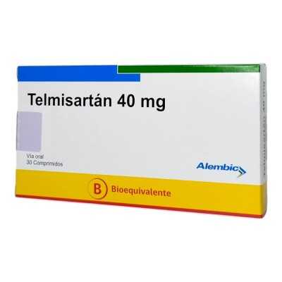 TELMISARTAN 40mg X30com ALEMBIC CENABAST 