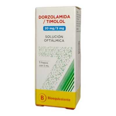 DORZOLAMIDA TIMOLOL SOL OFT 5ML SEVEN CENABAST 