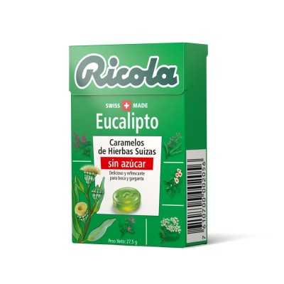 RICOLA CARAMELOS EUCALIPTUS X 27 5G 