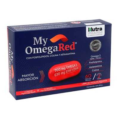 MY OMEGARED OMEGA 3 700MG x 60 cápsulas 