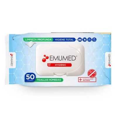 EMUMED HYGIENIC TOALLITAS DESINFECTANTES TAPA 50UD
