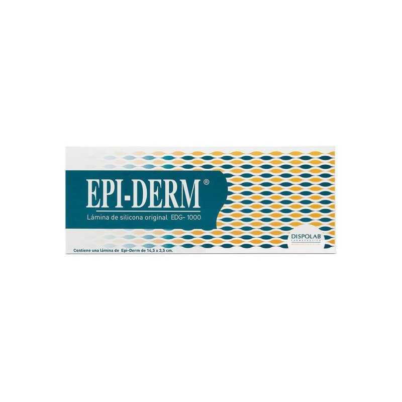 EPIDERM EDG 1000 LÁMINA SILICONA 14 5cm x 3 5cm