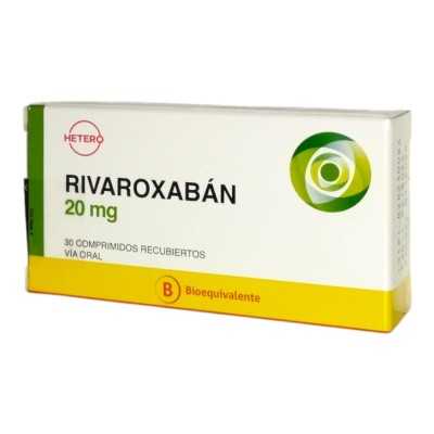 RIVAROXABAN 20mg x30COM SEVEN PHARMA 