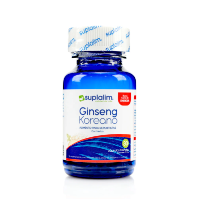 Ginseng Koreano x 30 capsulas blandas. (Suplalim)