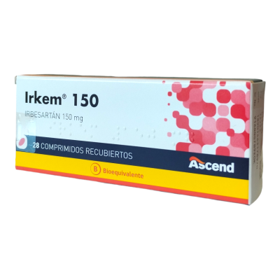 Irkem 150 mg x 28 comprimidos.