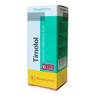 TIMOLOL 0 5 SOL OF X10ml HOSPIFARMA 