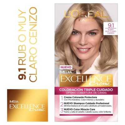 EXCELLENCE CREME 9 1 RUBIO MUY CLARO CENIZO