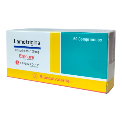 Lamotrigina 100 mg x 60 comprimidos. Emcure (Cenabast)