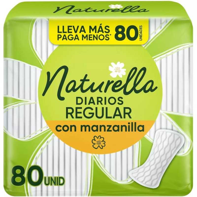 NATURELLA PROTECTOR DIARIO CON MANZANILLA X80