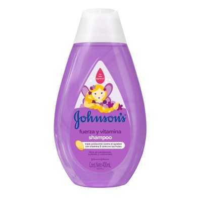 JOHNSON'S NIÑOS SHAMPOO FUERZA Y VITAMINA 400ML