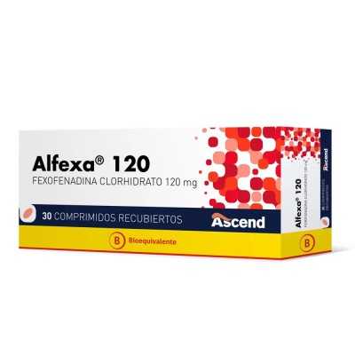 ALFEXA 120mg X30COM REC 