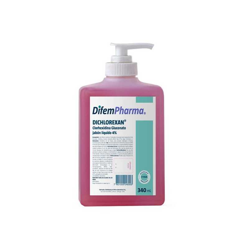 DICHLOREXAN CLORHEXIDINA JABON 4 340ml