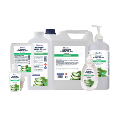 Hydrosept alcohol gel higienizante de manos 800 ml.