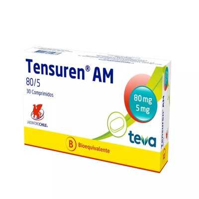 TENSUREN 80/5 MG X30COM CENABAST 