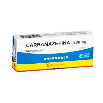 CARBAMAZEPINA B 200mg X20COM ANDROMACO CENABAS