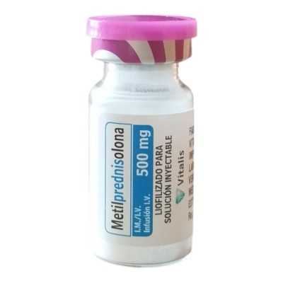 METILPREDNISOLONA 500 MG X 1 AMPOLLA VITALIS 