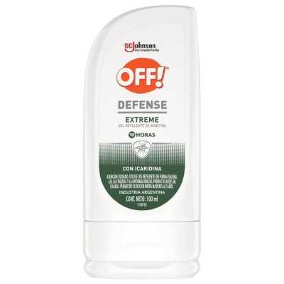 OFF DEFENSE EXTREME GEL REPELENTE X 100 ML 