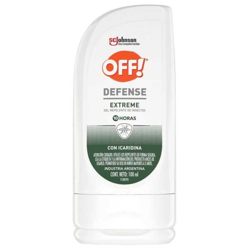 OFF DEFENSE EXTREME GEL REPELENTE X 100 ML 
