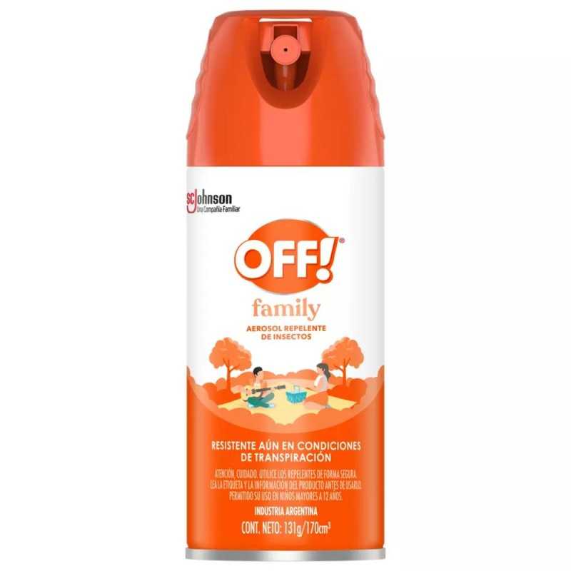 OFF FAMILY REPELENTE SPRAY X 170ML