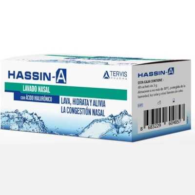 HASSIN-A RECARGA DE LAVADO NASAL X 40 SACHETS 