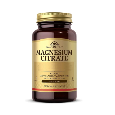 Magnesio Citrato 420 mg x 120 comprimidos. (Solgar)