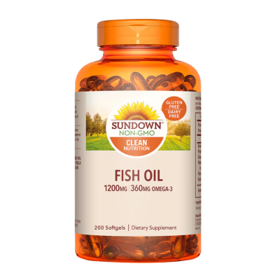 Fish Oil 1200mg (360Mg Omega3) x200cap (Sundown)