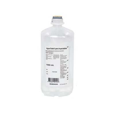 AGUA BIDESTILADA ESTERIL 1000ml AP B BRAUN 