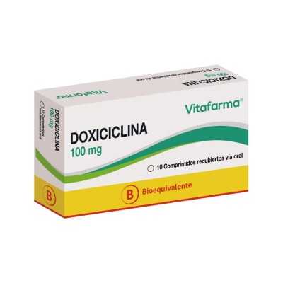 DOXICICLINA 100mg X10COM VITAFARMA CENABAST 