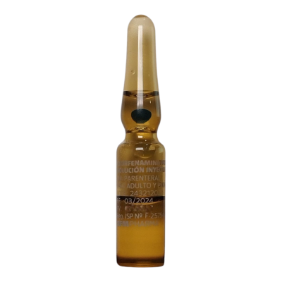 Clorfenamina Maleato 10mg/1ml Solución Inyectable (Difem)