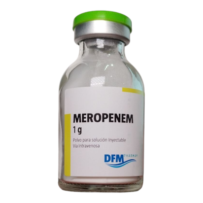 Meropenem I.V. 1 gramo x 1 frasco ampolla. (Difem)