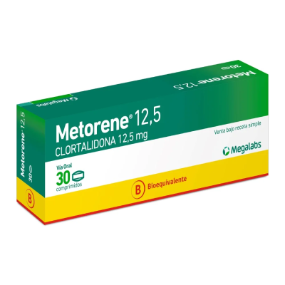 Metorene 12,5 mg x 30 comprimidos.