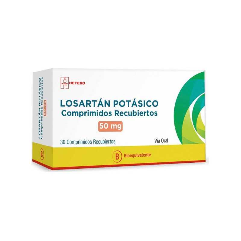 LOSARTAN POTASICO 50 MG X30COM SEVEN PHARMA 