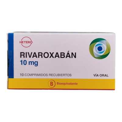 RIVAROXABAN 10mg x 10COM SEVEN PHARMA 