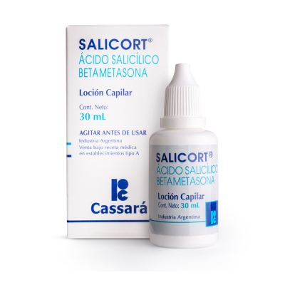 Salicort Locion capilar x 30 ml.