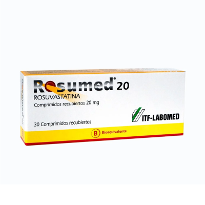 Rosumed 20 mg x 30 comprimidos.