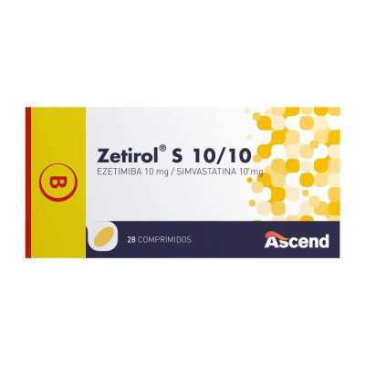 ZETIROL S 10MG/10MG X28COM CENABAST 
