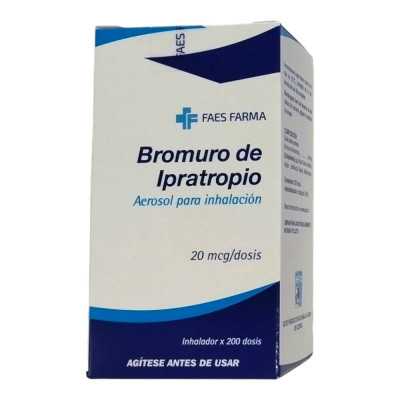 BROMURO IPRATROPIO 20MCG X200DOSIS FAES CENABAST 