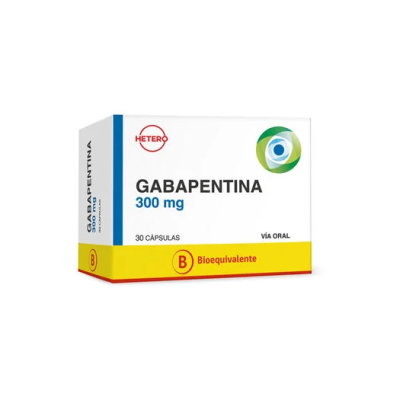 Gabapentina 300 mg x 30 cápsulas. Seven Pharma (Cenabast)