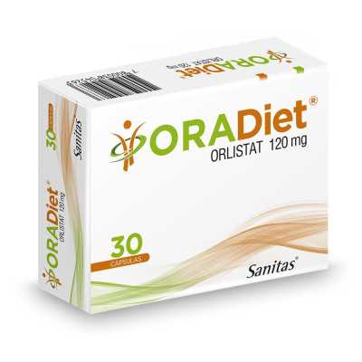 ORADIET 120mg X30CAP VENCE 05 2025