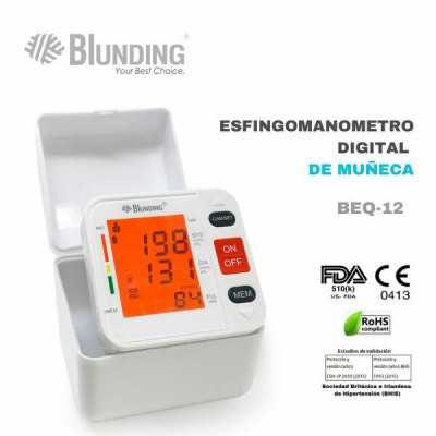TENSIOMETRO MUÑECA BEQ-12 BLUNDING 