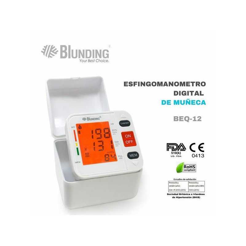TENSIOMETRO MUÑECA BEQ-12 BLUNDING 