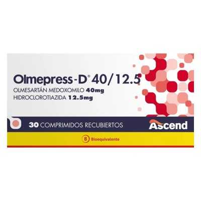 OLMEPRESS D 40/12 5 X 40 COMPRIMIDOS 