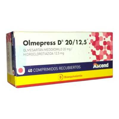 OLMEPRESS D 20/12 5 X 40 COMPRIMIDOS 