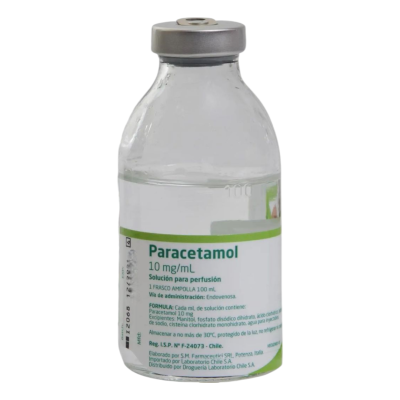 Paracetamol Solución para Perfusión 1000mg/100ml x 1 Ampolla (Chile)