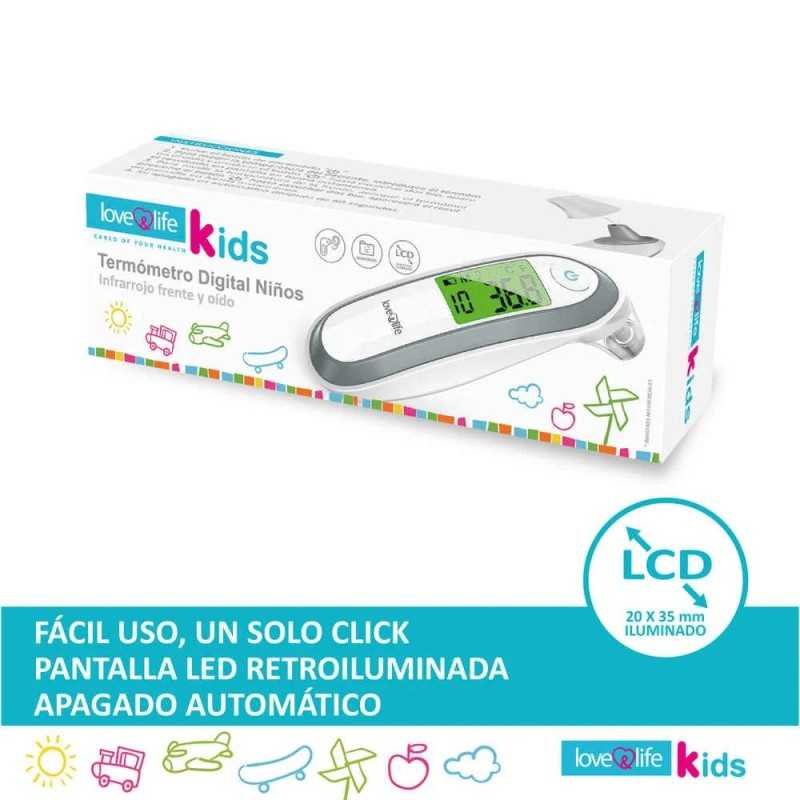TERMOMETRO INFRARROJO NIÑOS FRENTE Y OIDO LOVEYLI