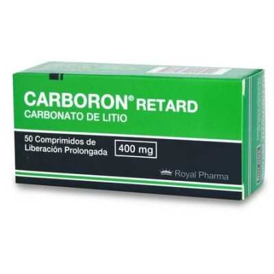 CARBORON RETARD 400MG X50COM CENABAST 