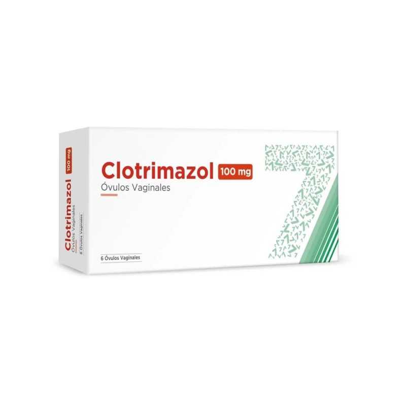 CLOTRIMAZOL 100mg X6OVULOS SEVENPHARMA CENABAST 