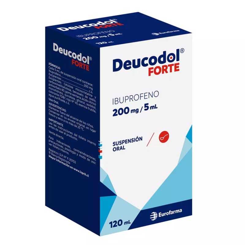 DEUCODOL FORTE SUS ORAL 200MG/5ML 120ML