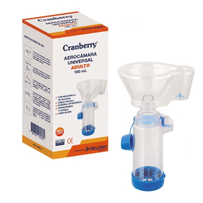 Aerocamara Adulto Valvulada 180 ml. (Cranberry)